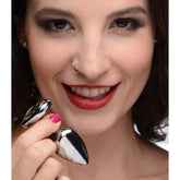 Rainbow Prism Heart Anal Plug - Small